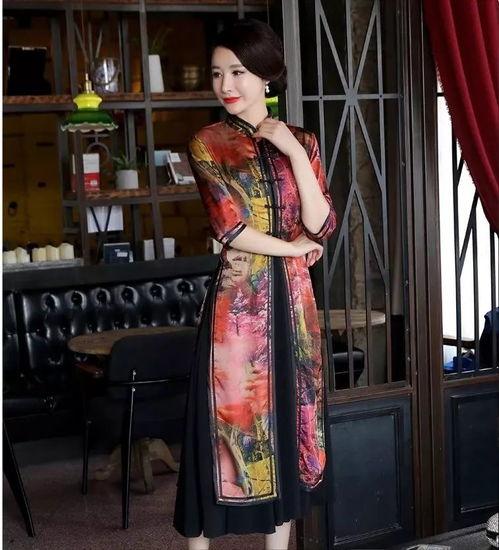 成人形体旗袍走秀视频